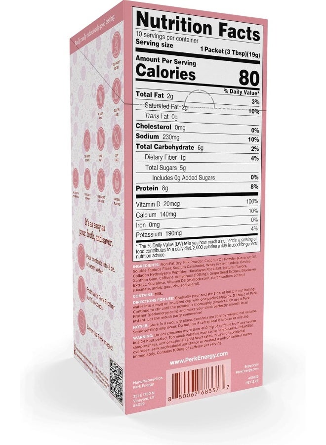 PERK Energy Original Sugar Cookie Flavored Drink Powder - Image 3